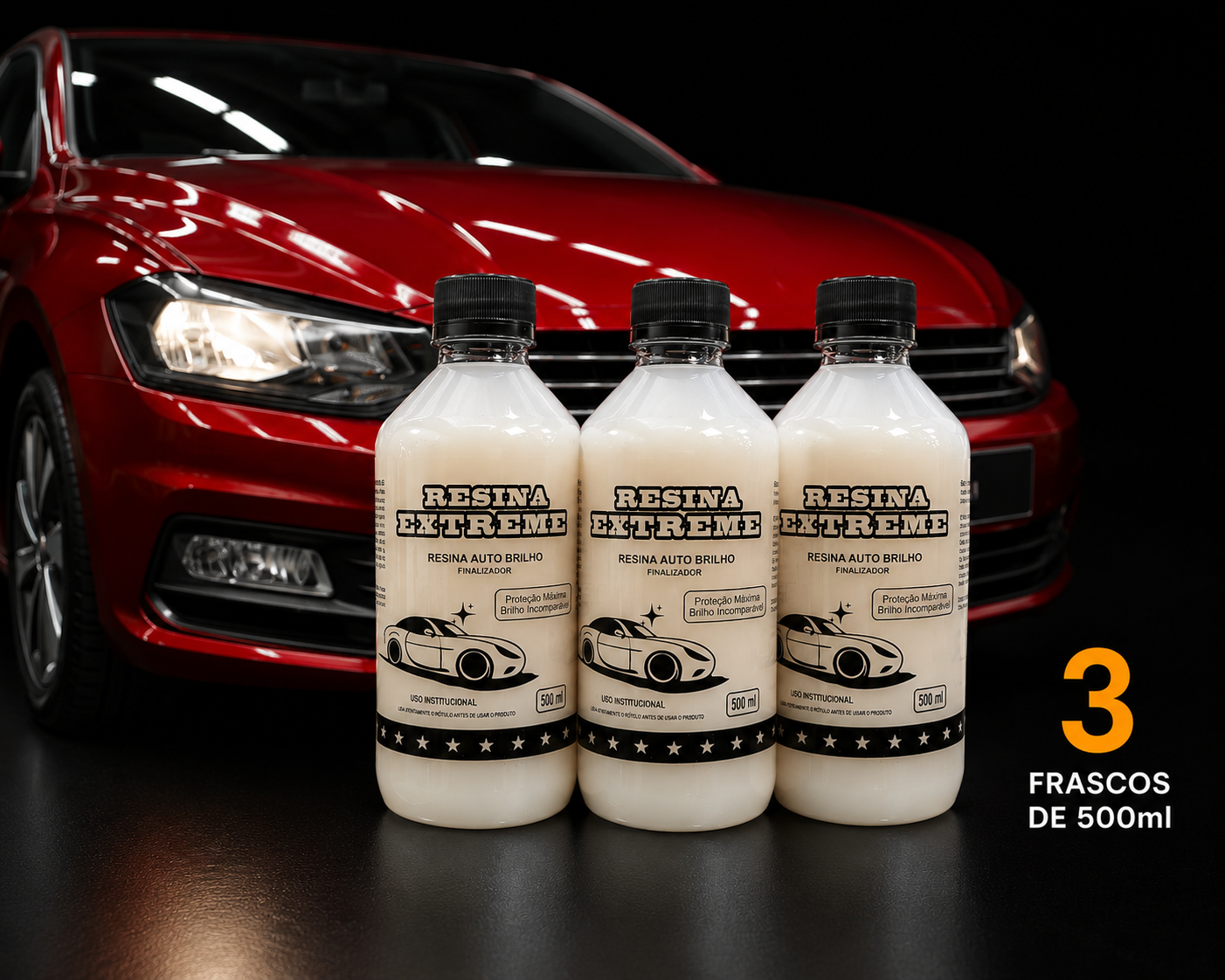 3 frascos Resina Extreme